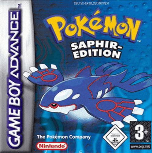 Pokemon Sapphire screenshot 1 for GameBoy Advance